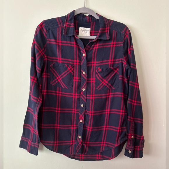 Abercrombie & Fitch Jackets & Blazers - Abercrombie & Fitch Flannel Md